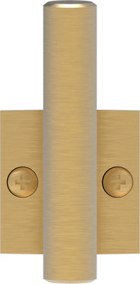 Bar Pulls Collection Signature Hook 7/8'' cc Brushed Golden Brass Finish P25021-BGB