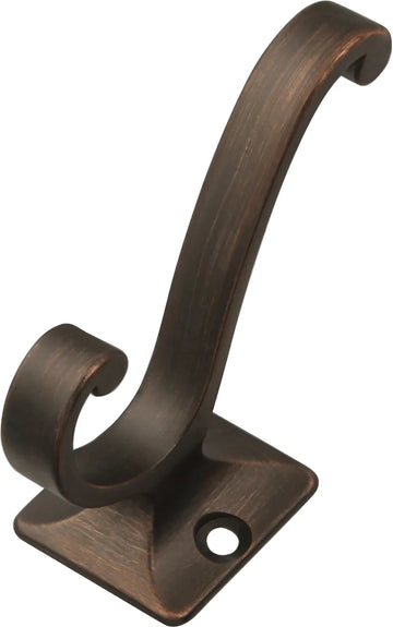 Catania Collection Coat Hook Double 3/4'' cc