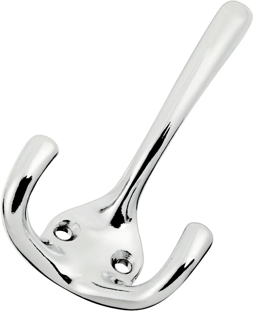 Hooks Collection Coat Hook Triple 5/8'' cc