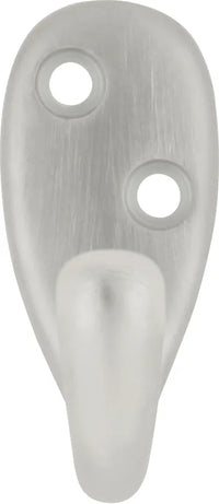 Hooks Collection Utility Hook Single 5/16'' cc Satin Silver Cloud Finish P27100-SC
