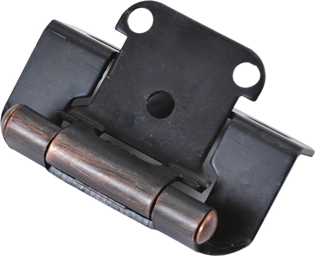 Hinge Semi-Concealed 1/2'' Overlay Face Frame Part Wrap Self-Close Vintage Bronze Finish P2710F-VB