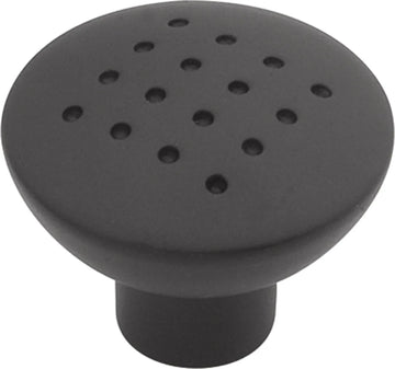 Metropolis Collection Knob 1-1/4'' Diameter Matte Black Finish P2911-MB