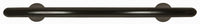 Metropolis Collection Pull 2-1/2'' cc Matte Black Finish P2921-MB