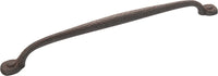 Refined Rustic Collection Pull 12'' cc Rustic Iron Finish P2994-RI