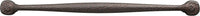 Refined Rustic Collection Pull 12'' cc Rustic Iron Finish P2994-RI