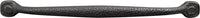 Refined Rustic Collection Pull 8-13/16'' cc Black Iron Finish P2995-BI