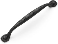 Refined Rustic Collection Pull 6-5/16'' cc Black Iron Finish P2997-BI