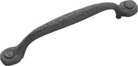 Refined Rustic Collection Pull 5-1/16'' cc Black Iron Finish P2998-BI