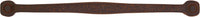 Refined Rustic Collection Appliance Pull 18'' cc Rustic Iron Finish P2999-RI