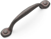 Refined Rustic Collection Pull 3-3/4'' cc Rustic Iron Finish P3000-RI