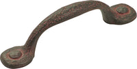 Refined Rustic Collection Pull 3'' cc Rustic Iron Finish P3001-RI