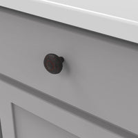 Refined Rustic Collection Knob 1-1/2'' Diameter Rustic Iron Finish P3003-RI