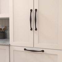 Refined Rustic Collection Appliance Pull 12'' cc Rustic Iron Finish P3005-RI