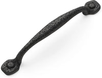 Refined Rustic Collection Appliance Pull 8'' cc Black Iron Finish P3006-BI