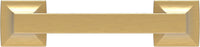 Studio Collection Pull 3'' cc Brushed Golden Brass Finish P3010-BGB