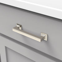 Studio Collection Pull 5-1/16'' cc Polished Nickel Finish P3012-14