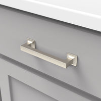 Studio Collection Pull 5-1/16'' cc Satin Nickel Finish P3012-SN