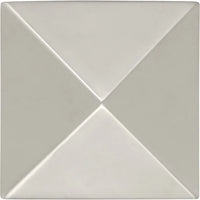 Studio Collection Knob 1-1/4'' Square Polished Nickel Finish P3015-14