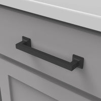 Studio Collection Pull 6-5/16'' cc Matte Black Finish P3018-MB