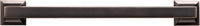 Studio Collection Pull 7-9/16'' cc Oil-Rubbed Bronze Highlighted Finish P3019-OBH