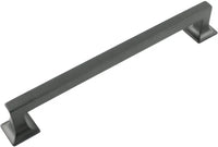 Studio Collection Pull 8-13/16'' cc Matte Black Finish P3026-MB