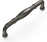 Williamsburg Collection Pull 3-3/4'' cc Black Nickel Vibed Finish P3051-BNV