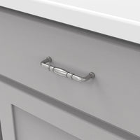 Williamsburg Collection Pull 3-3/4'' cc Black Nickel Vibed Finish P3051-BNV
