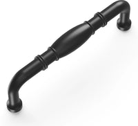 Williamsburg Collection Pull 3-3/4'' cc Matte Black Finish P3051-MB