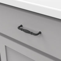 Williamsburg Collection Pull 3-3/4'' cc Matte Black Finish P3051-MB