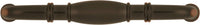 Williamsburg Collection Pull 3-3/4'' cc Oil-Rubbed Bronze Highlighted Finish P3051-OBH