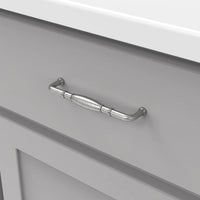 Williamsburg Collection Pull 5-1/16'' cc Black Nickel Vibed Finish P3052-BNV