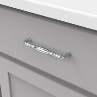 Williamsburg Collection Pull 5-1/16'' cc Chrome Finish P3052-CH