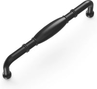 Williamsburg Collection Pull 5-1/16'' cc Matte Black Finish P3052-MB