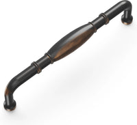 Williamsburg Collection Pull 5-1/16'' cc Oil-Rubbed Bronze Highlighted Finish P3052-OBH