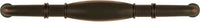 Williamsburg Collection Pull 5-1/16'' cc Oil-Rubbed Bronze Highlighted Finish P3052-OBH