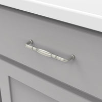 Williamsburg Collection Pull 5-1/16'' cc Stainless Steel Finish P3052-SS