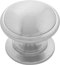 Williamsburg Collection Knob 1-1/4'' Diameter Satin Nickel Finish P3053-15