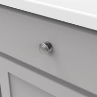 Williamsburg Collection Knob 1-1/4'' Diameter Black Nickel Vibed Finish P3053-BNV