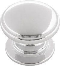 Williamsburg Collection Knob 1-1/4'' Diameter Chrome Finish P3053-CH