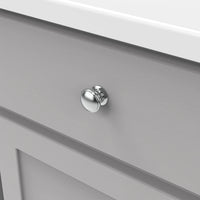Williamsburg Collection Knob 1-1/4'' Diameter Chrome Finish P3053-CH