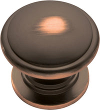Williamsburg Collection Knob 1-1/4'' Diameter Oil-Rubbed Bronze Highlighted Finish P3053-OBH