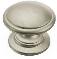 Williamsburg Collection Knob 1-1/4'' Diameter Stainless Steel Finish P3053-SS