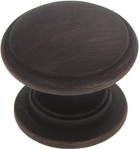 Williamsburg Collection Knob 1-1/4'' Diameter Vintage Bronze Finish P3053-VB