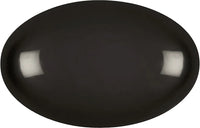 Williamsburg Collection Knob 1-1/4'' X 13/16'' Black Nickel Finish P3054-BLN