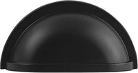 Williamsburg Collection Cup Pull 3'' cc Matte Black Finish P3055-MB