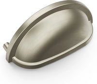 Williamsburg Collection Cup Pull 3'' cc Stainless Steel Finish P3055-SS