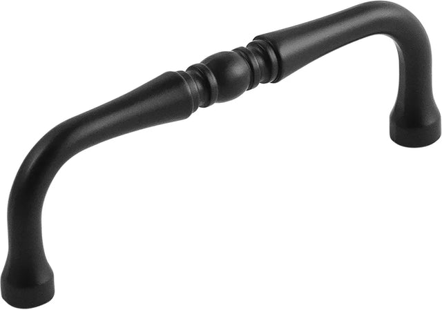 Williamsburg Collection Pull 3-1/2'' cc Matte Black Finish P3059-MB