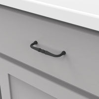 Williamsburg Collection Pull 3-1/2'' cc Matte Black Finish P3059-MB