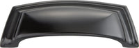 Modus Collection Cup Pull 3-3/4'' cc Matte Black Finish P3072-MB
