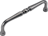 Williamsburg Collection Pull 4'' cc Black Nickel Vibed Finish P3076-BNV